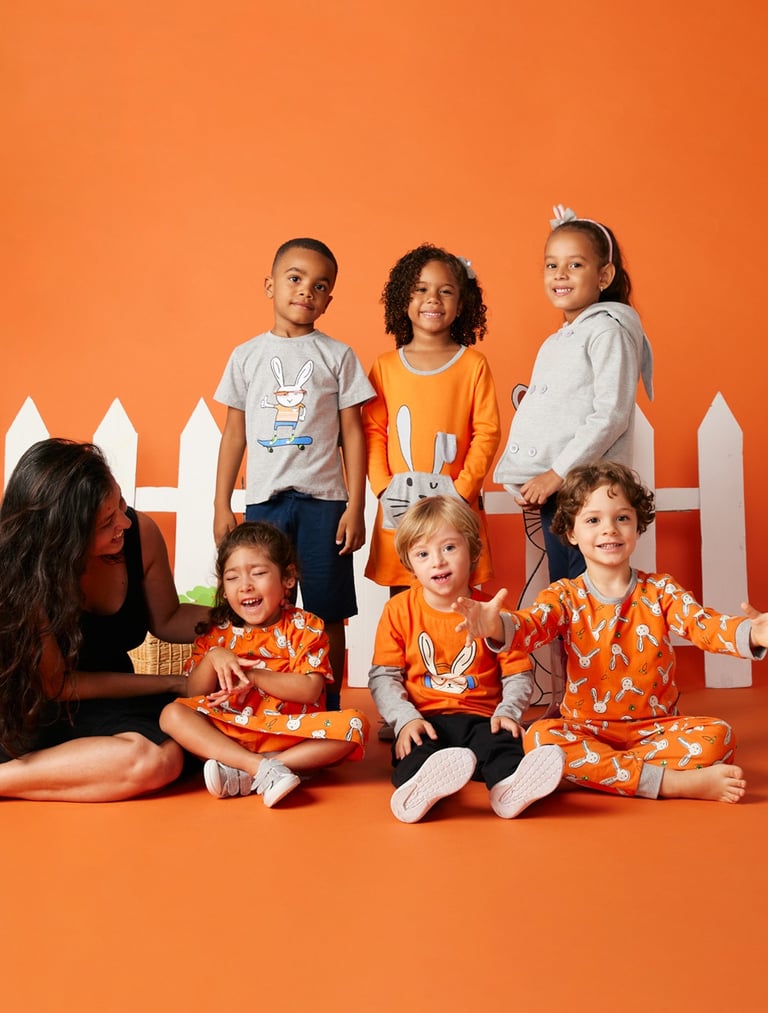 moda infantil páscoa