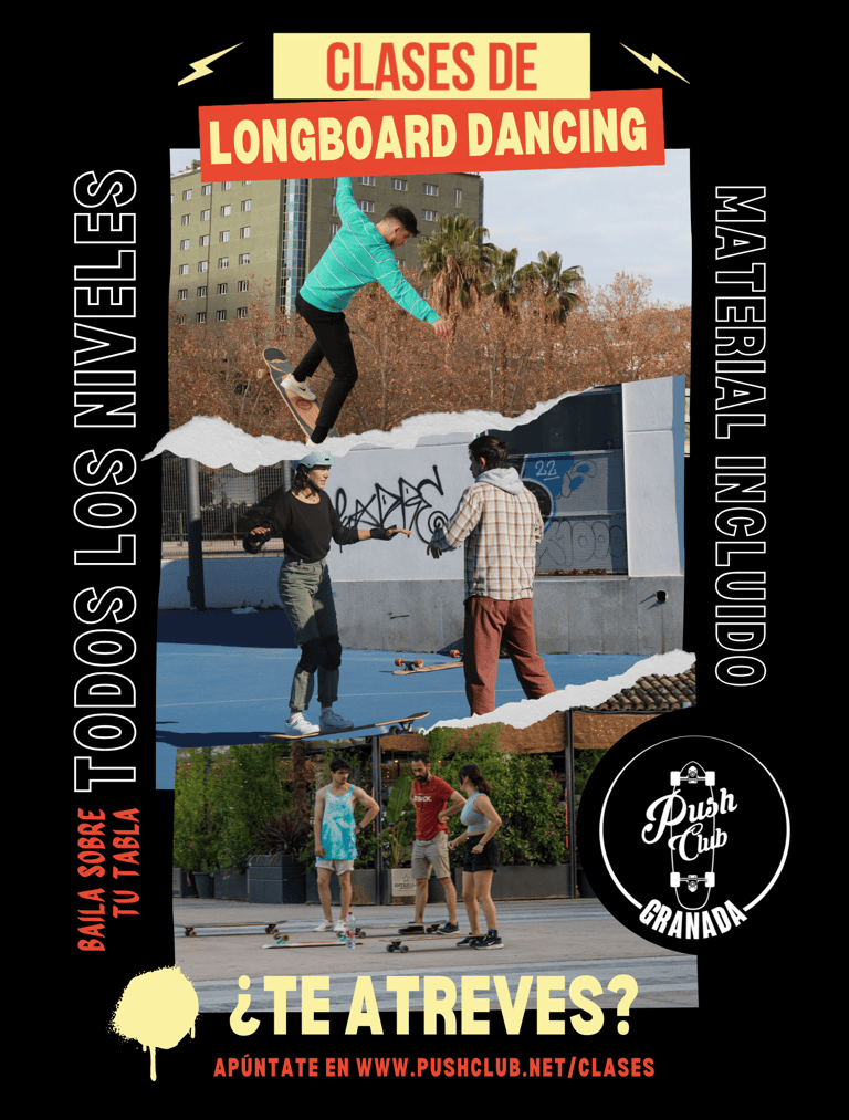 clases de longboard en granada