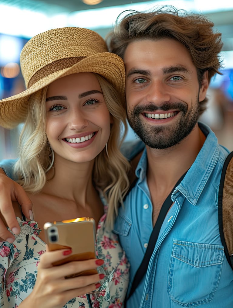 Couple packing for dream cruise vacation – expert cruise planning