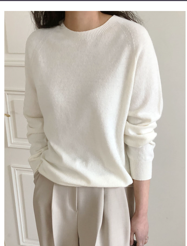 Shein sweater styled for classic vanilla girl fall look.