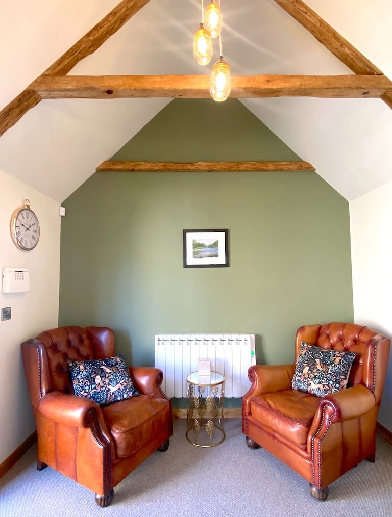 Jenna Louise counselling room in Werrington Peterborough