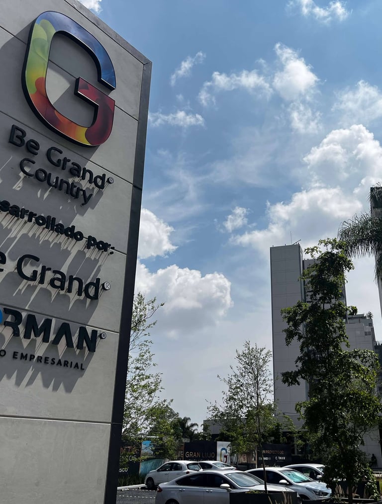 a sign that says be grand, be grand, be grand, be grand,