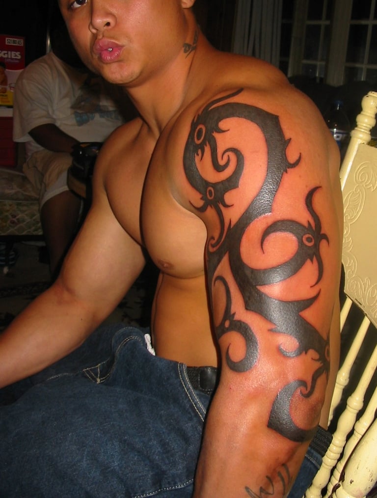 borneo tribal tattoo carl cocker kalia tattoo melbourne perth sydney brisbane