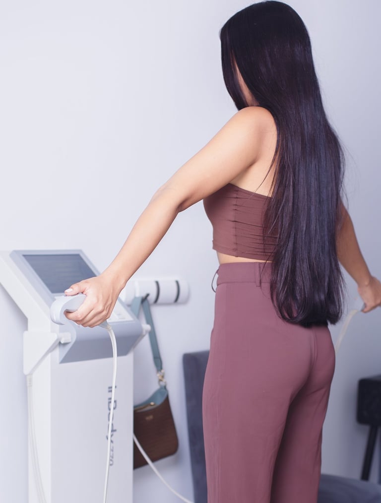 One person doing an InBody study