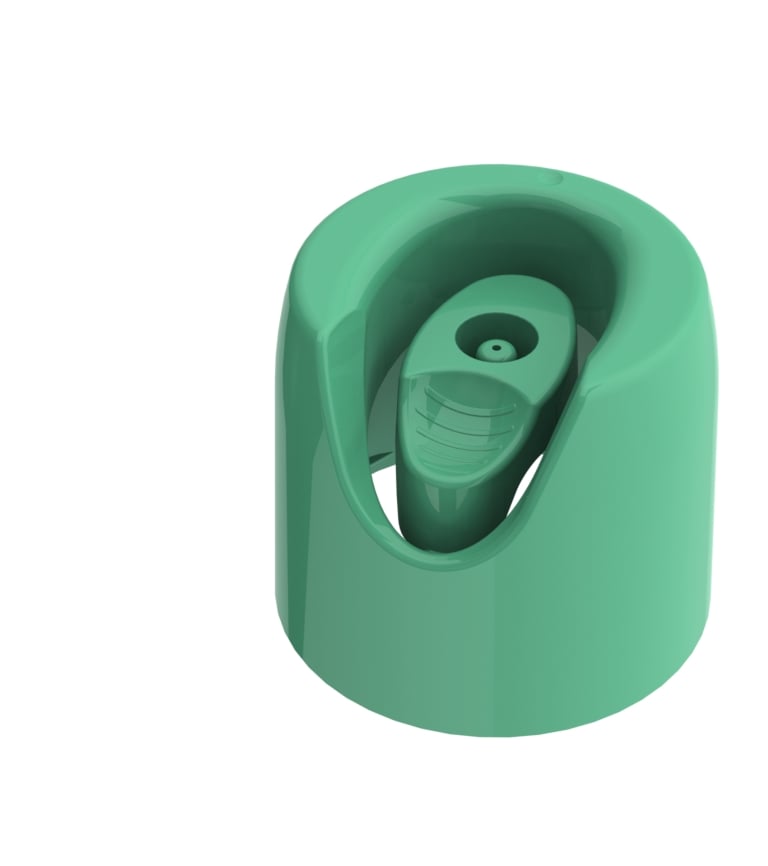 aerosol spray caps vertical horizontal dispensing spray can fitting 