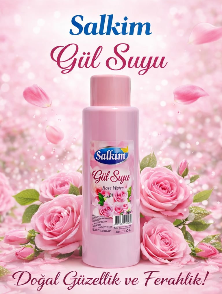 salkım 400 ml gül suyu
