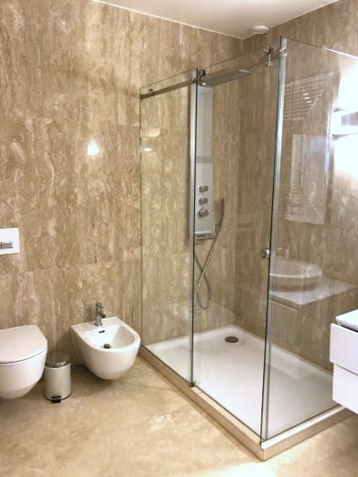 Travertine Shower Tile