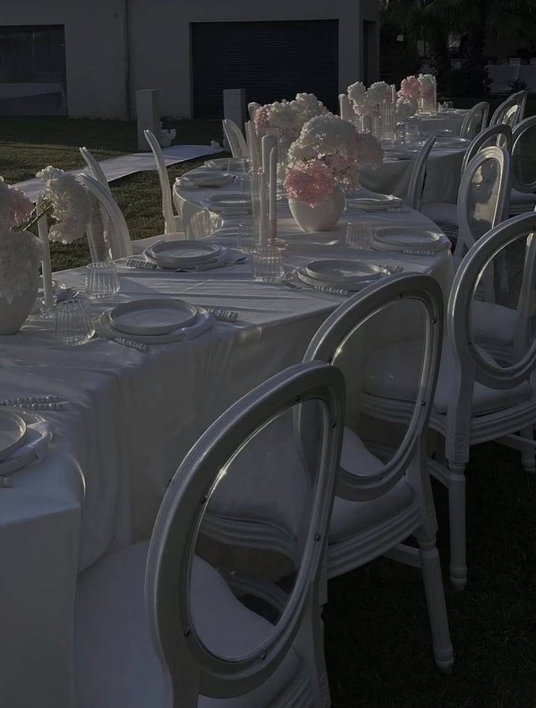 location de tables à Marseille