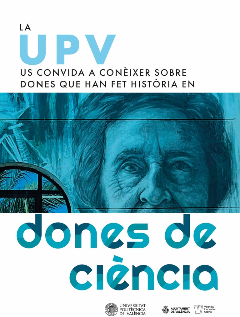 Cartel para Dones de Ciència de la UPV.