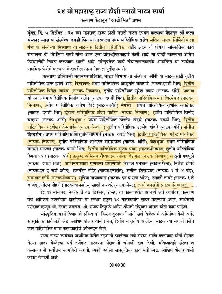 Received Best Actor Silver Medal and other 10 awards