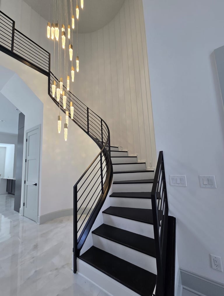 Stair renovation in Georgia