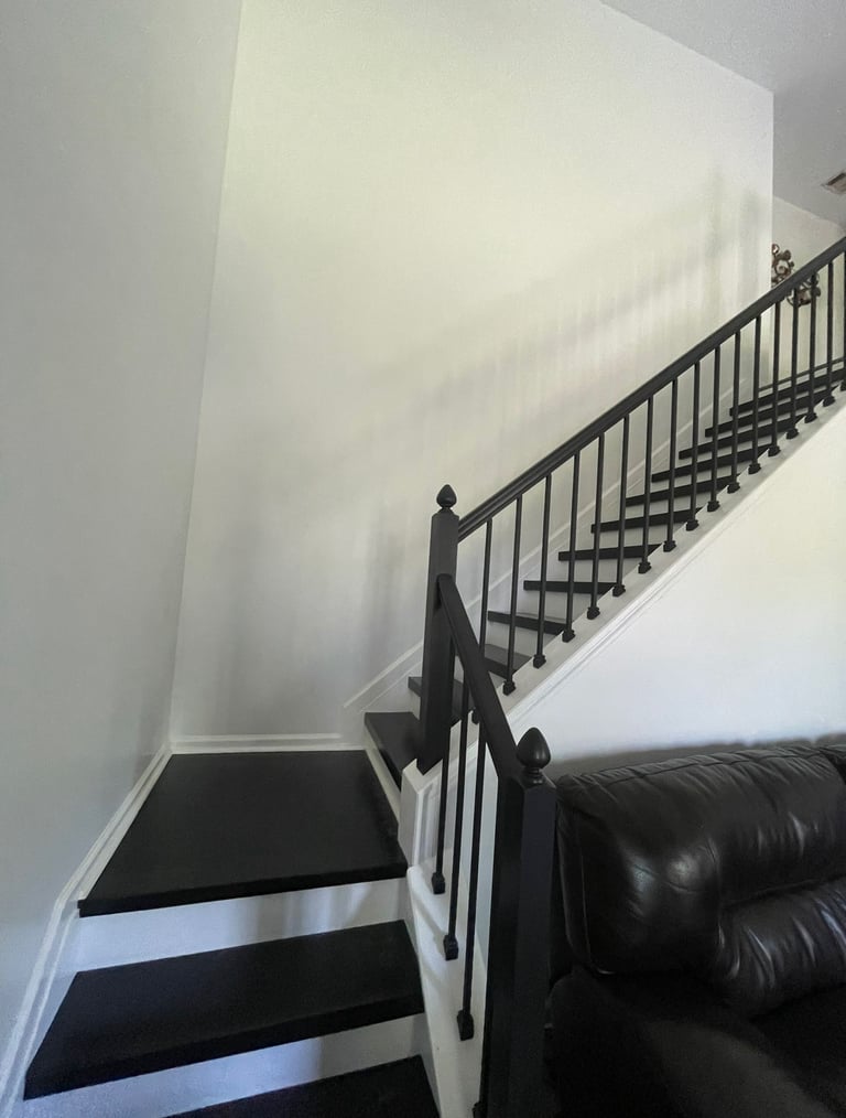Stair renovation in Georgia
