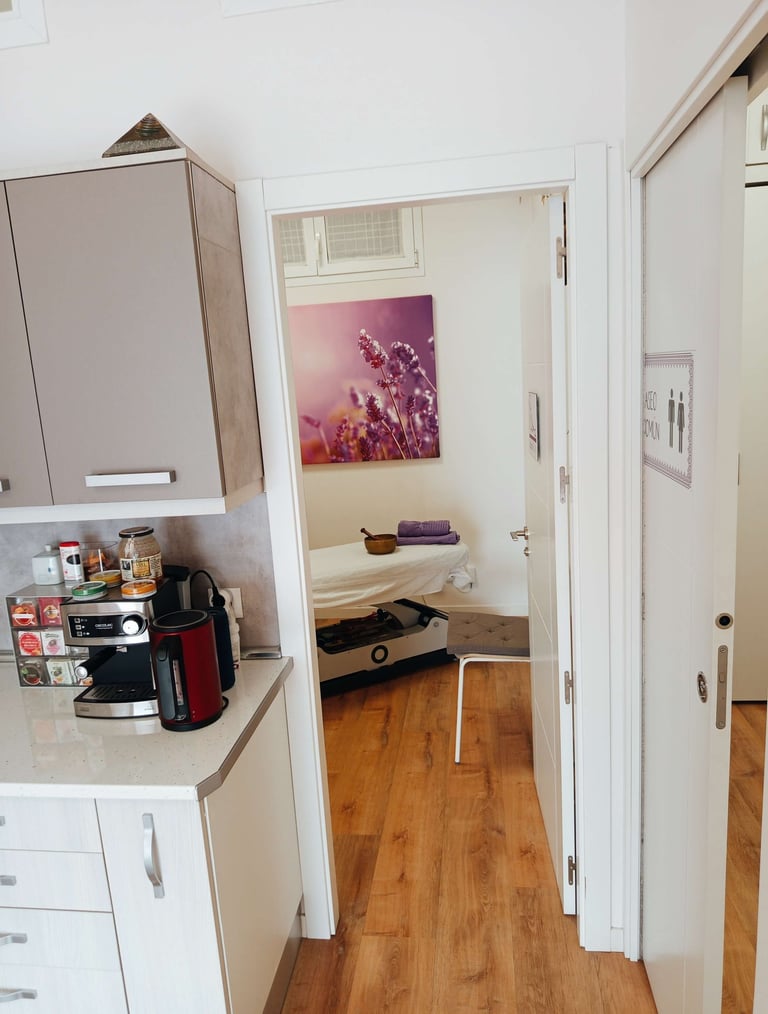 Namas-Té o café y Masaje?