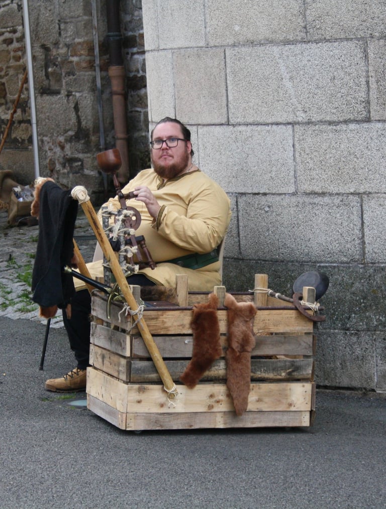 Joueurs de Noblat Médiévales Parcours de Jeux 2