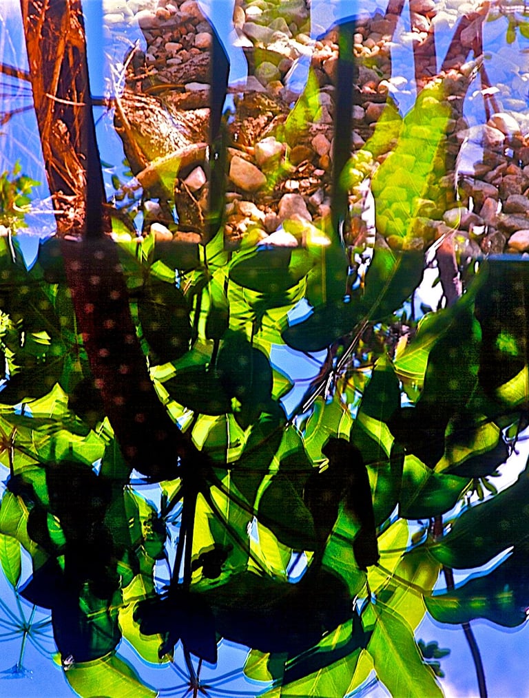 "Blattgrün" © 1999 Heinz Lechner