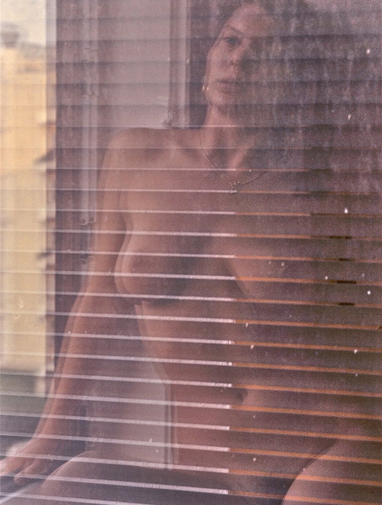 "Fenstersitz" © 1989 Heinz Lechner