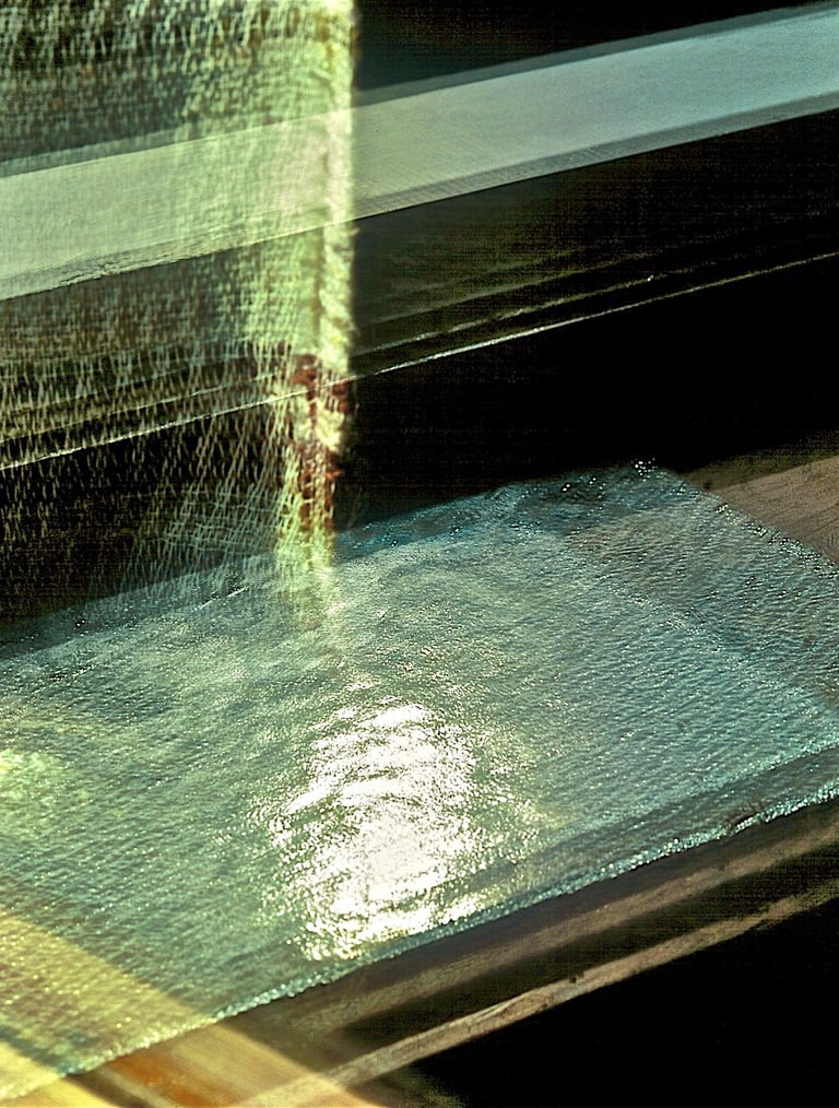 "Plattenglas" © 1998 Heinz Lechner