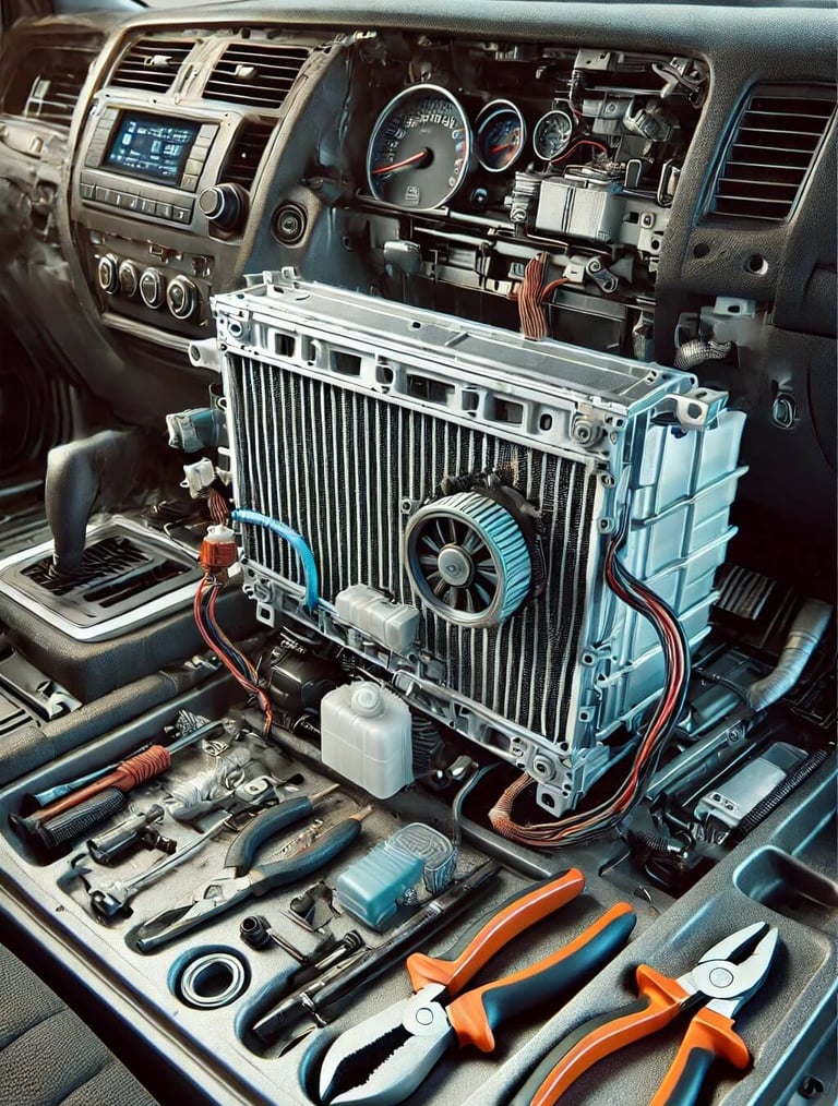 Car AC Evaporator Replacement Cost