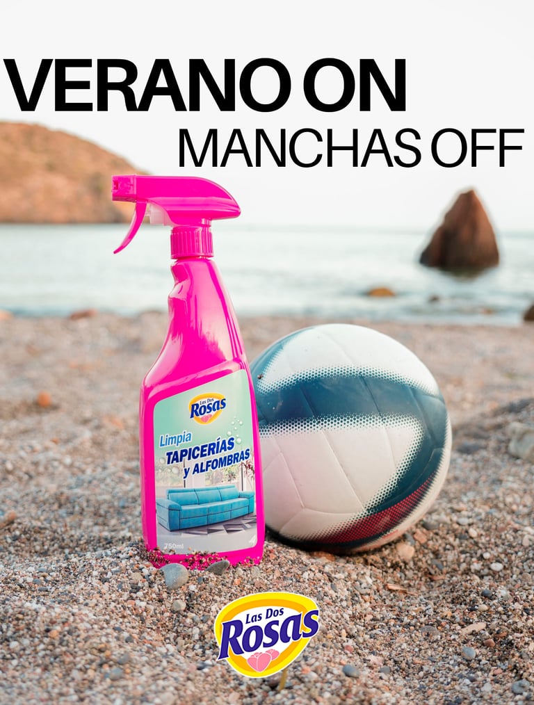 Fotografía publicitaria de producto creada por Salcedo para Las Dos Rosas.