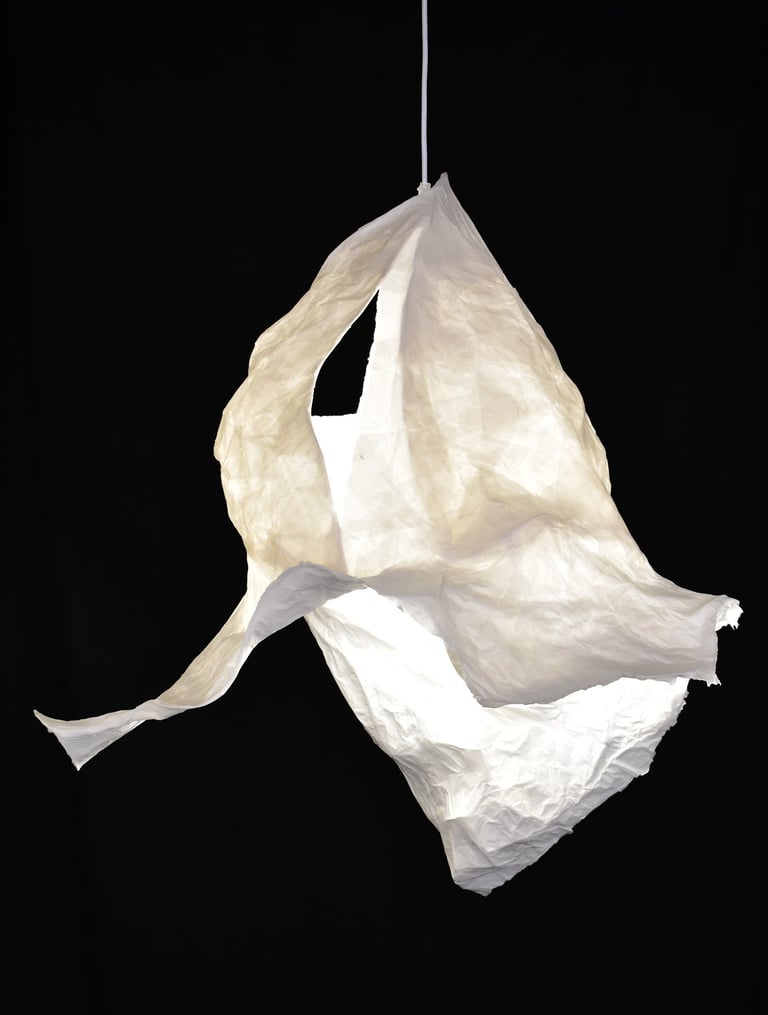 magic hat paper sculpture