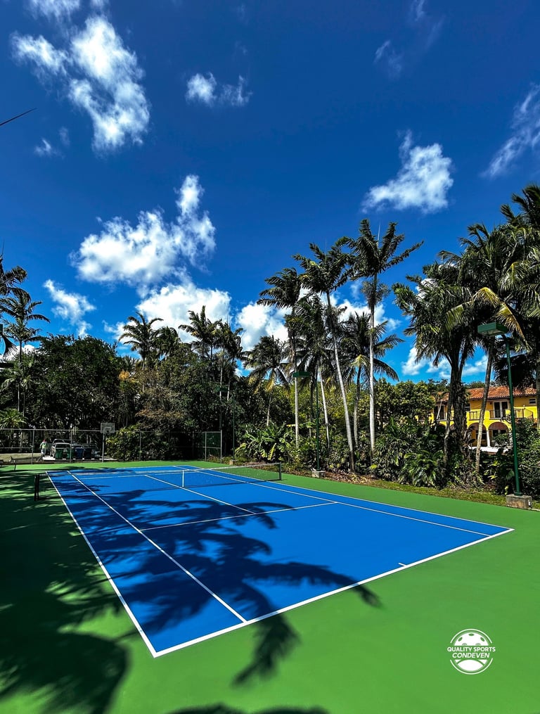 Provate Residence Tennis Court, Pinecrest, FL