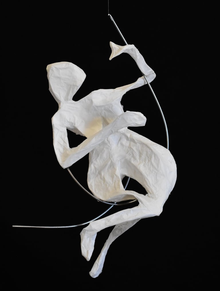 sculpture papier aurelie burette