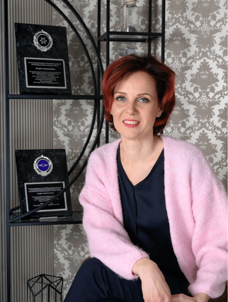 Jurgita Adom fizinio ir dvasinio pokyčio mentorė
