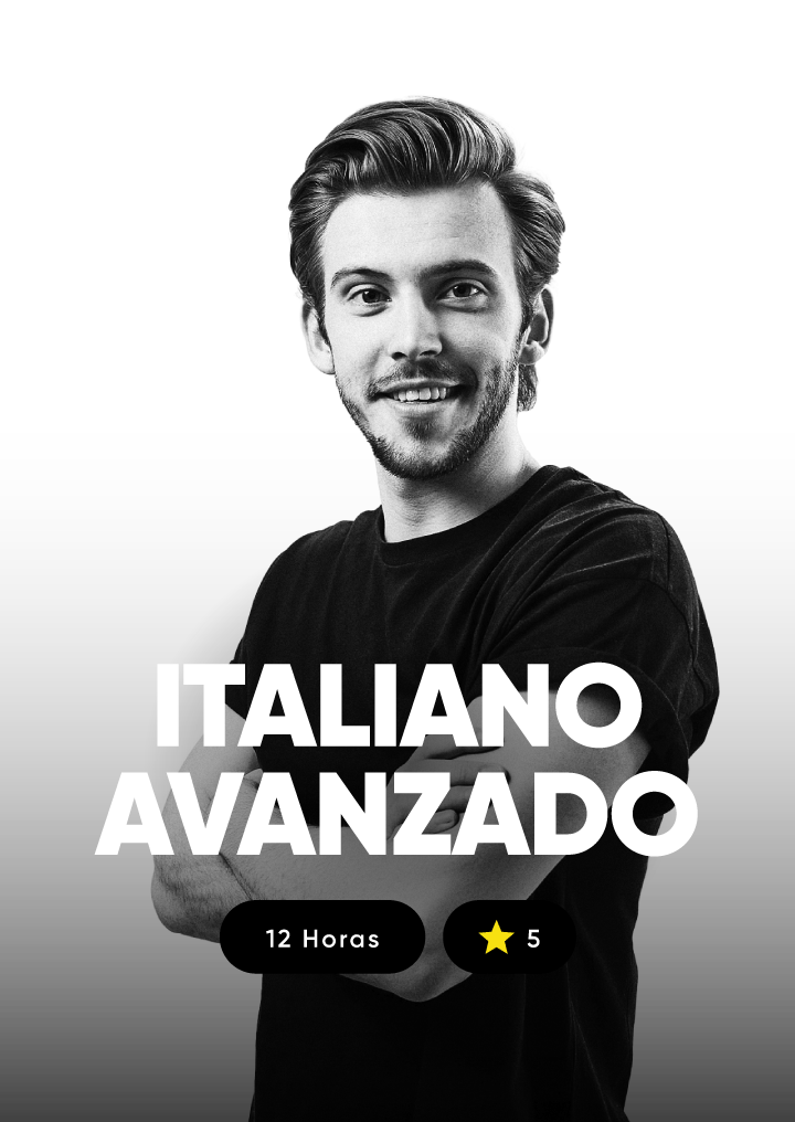 Curso online Italiano Avanzado
