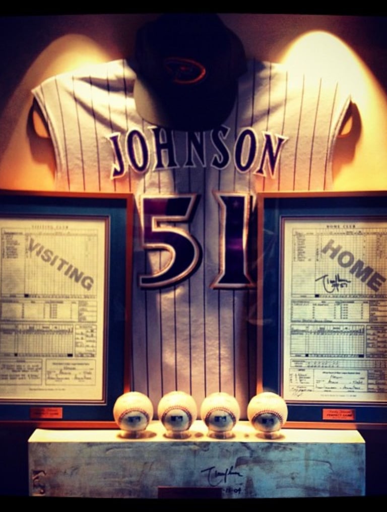Randy “Big Unit” Johnson No-Hitter