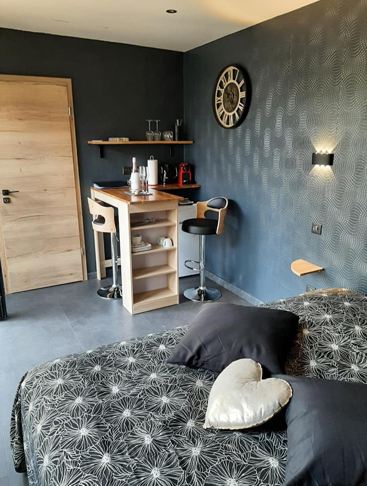 Gîte de luxe avec spa et sauna à Strasbourg - Hôtes et Demeures - Coin détente Demeure 2