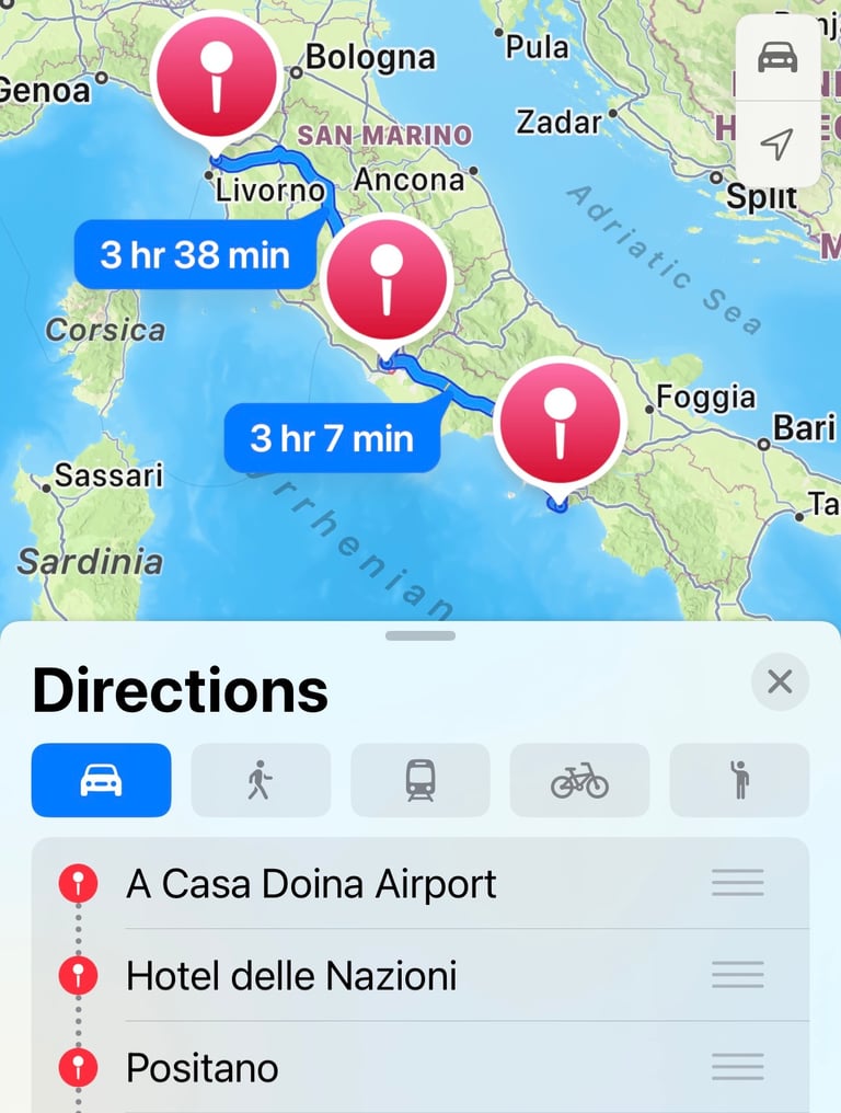 iPhone maps POIs