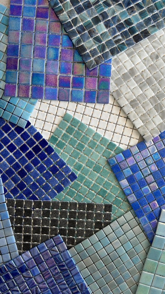 gresite variado de todos los colores 