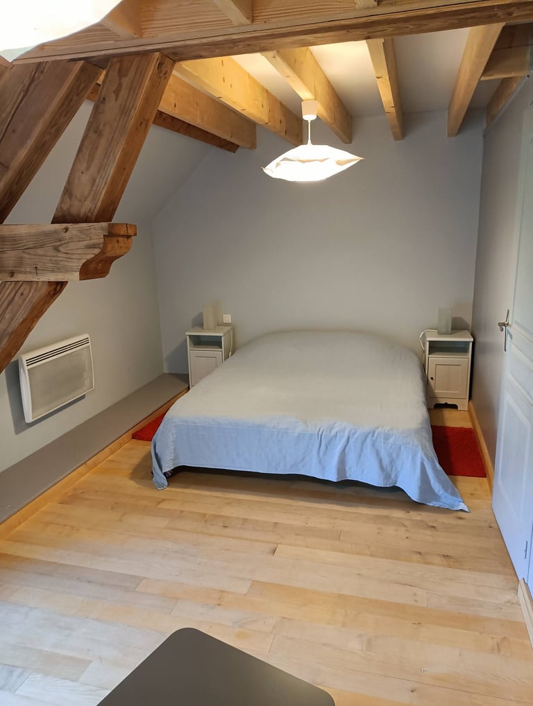 Chambre du gîte Carmesnil - Gîte de la cour d'Etienville au cœur des marais du Cotentin Manche