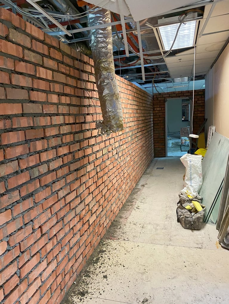 Fire Retain Wall