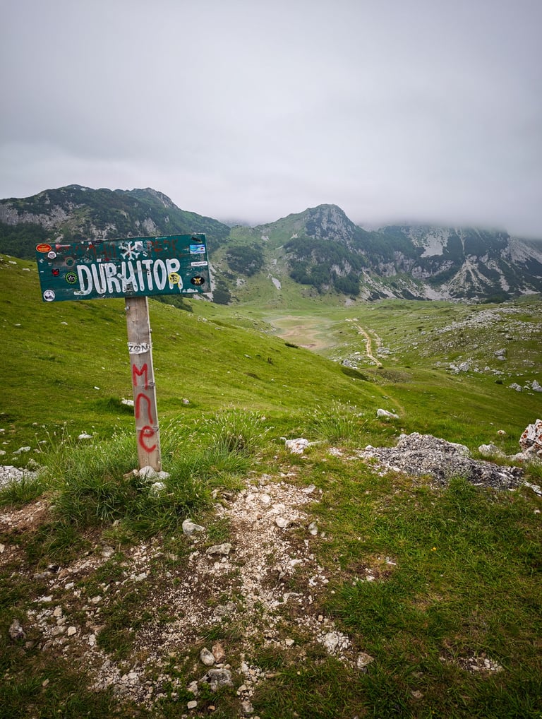 Sedlo mountain pass - Durmitor National Park