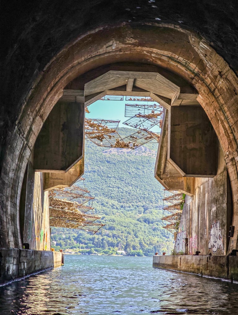 Yugoslav submarine shelter
