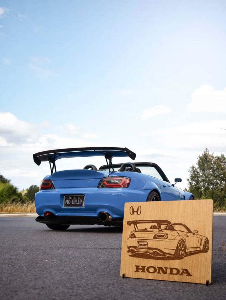 Honda S2000 bleue 