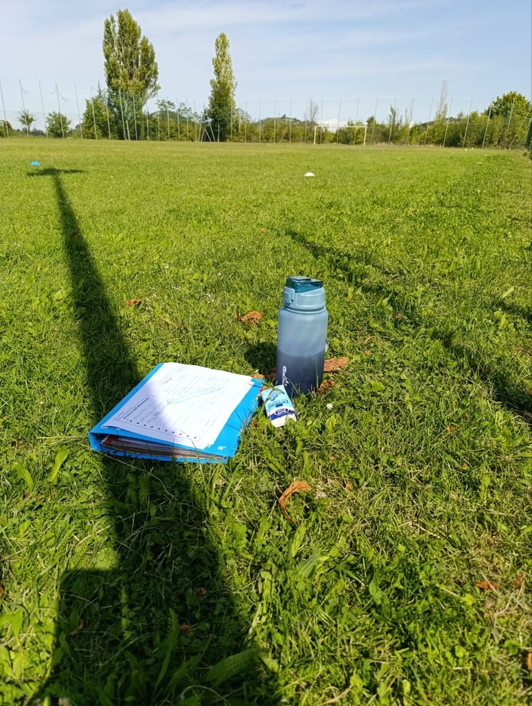 L'immagine è una testimonianza del lavoro sul campo svolto dalla Dottoressa