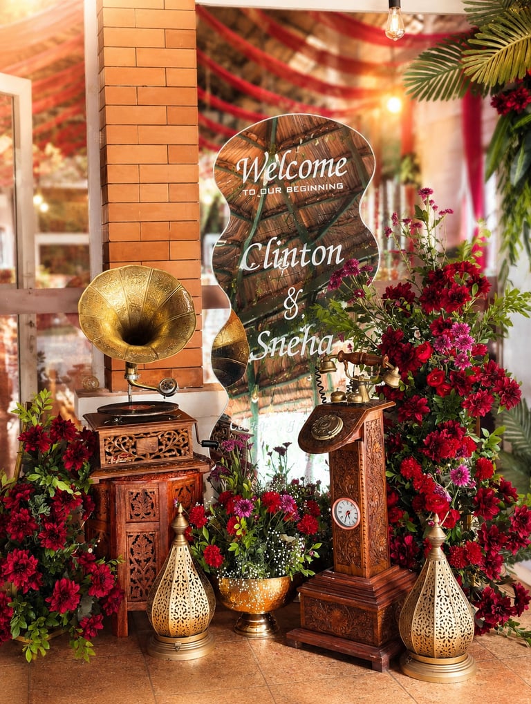 Best Aesthetic Wedding Name board Decor