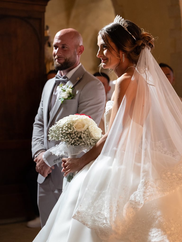 Photographe mariage Perpignan - Séance photo cérémonie religieuse