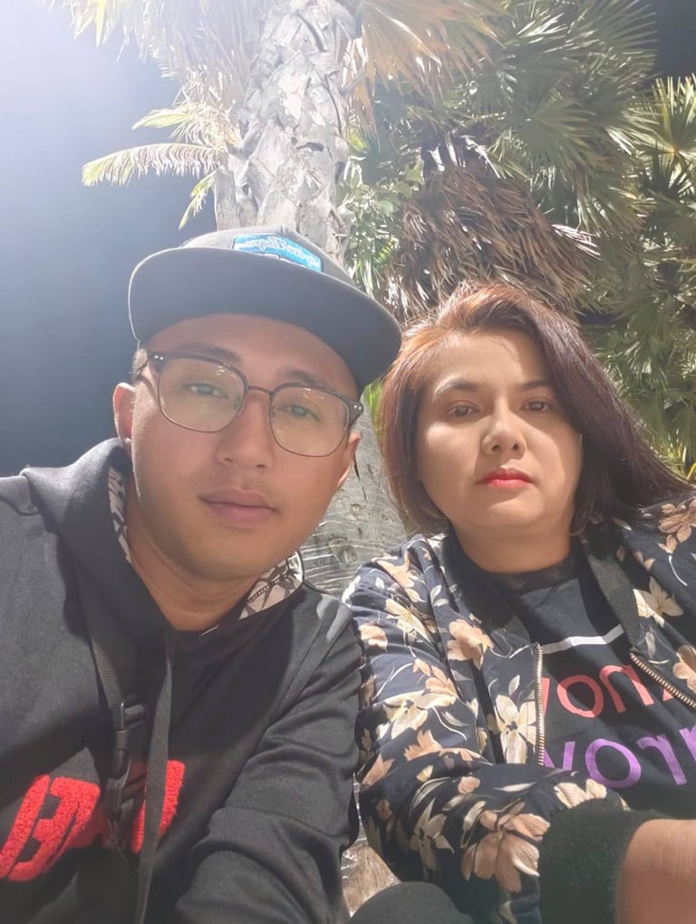 Couple working for Pattaya Home Massage