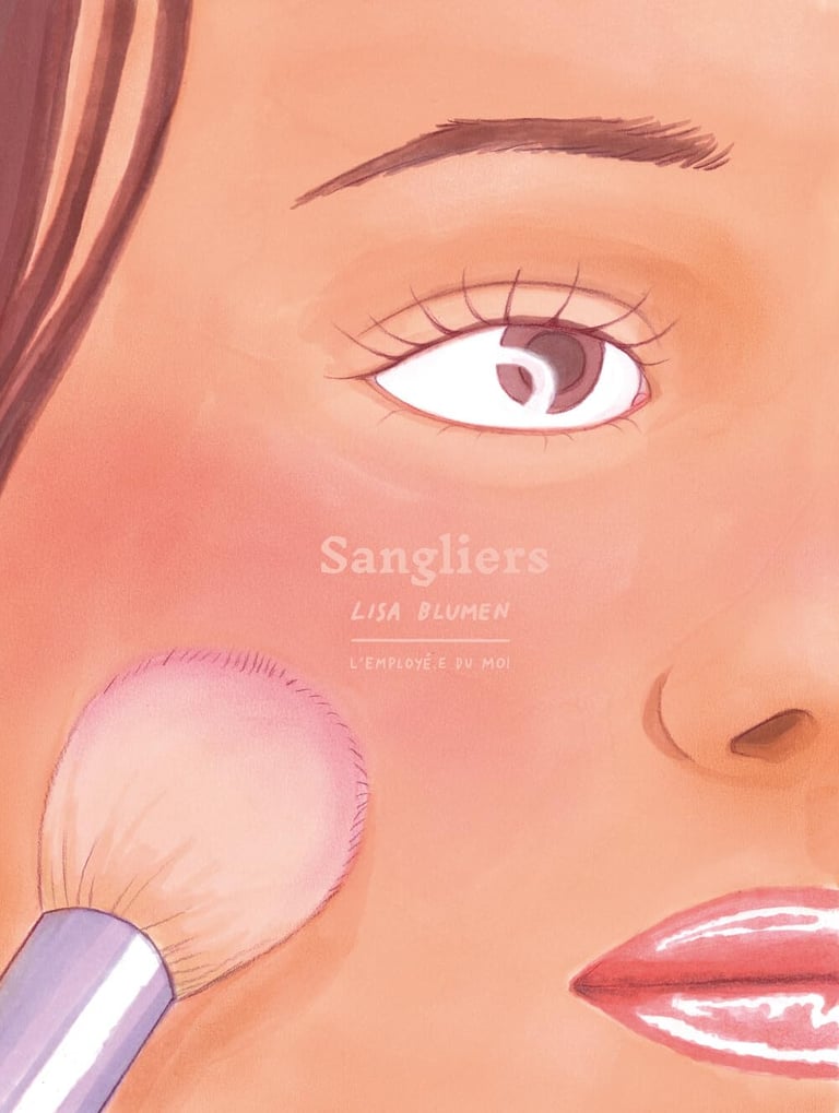 Première de couverture de la BD Sangliers de Lisa Blumen