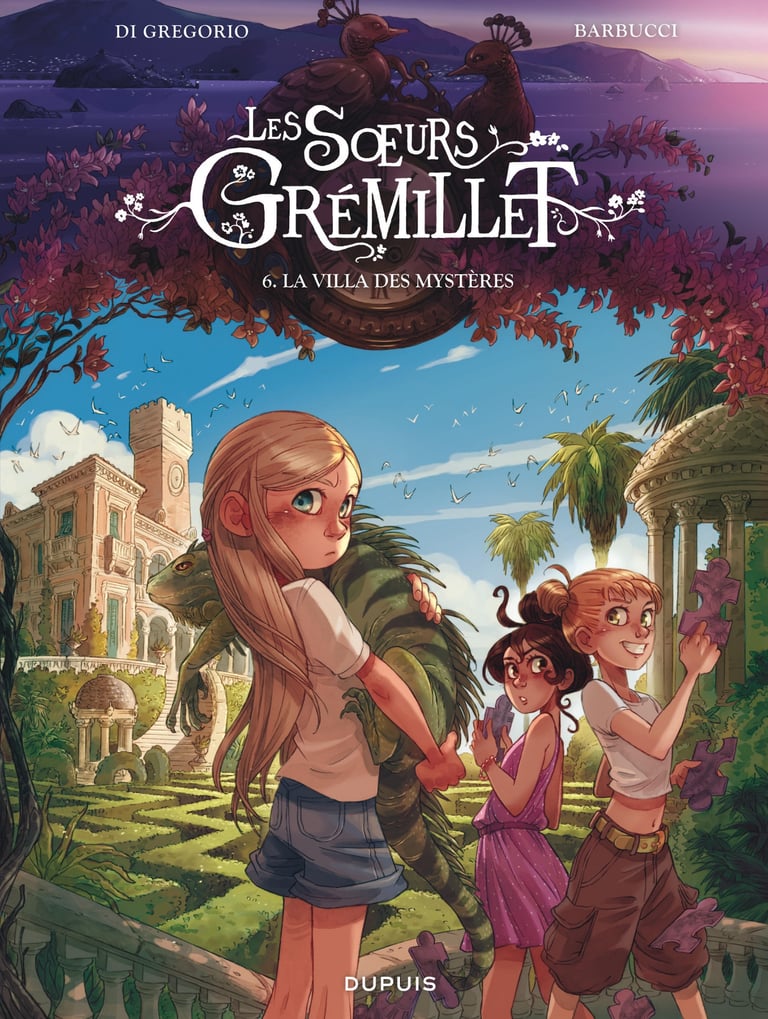 Première de couverture du tome 6 de la BD Les soeurs Grémillet