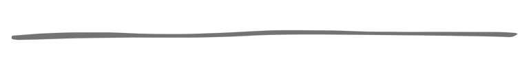 A single gray hand-drawn horizontal line used as a divider on a black background.