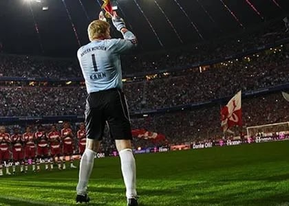 Oliver Kahn Fussball-Legende FC Bayern München