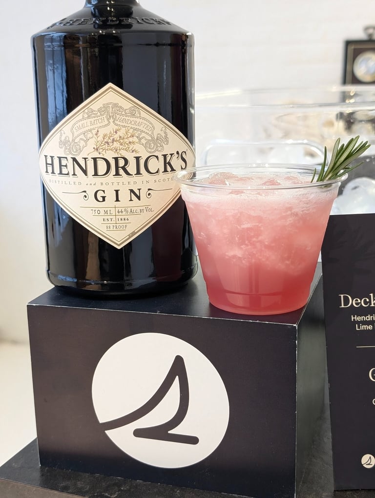 Custom Cocktail Collaboration with Sperry and Hendricks Gin
