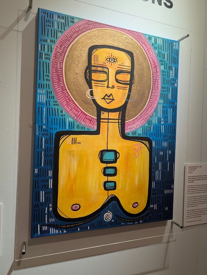 painting by trans artist Mister Samo