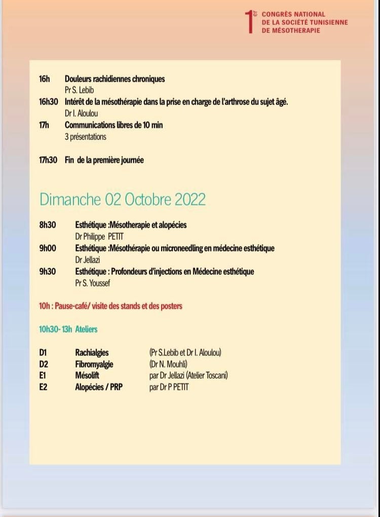 1er congrès national