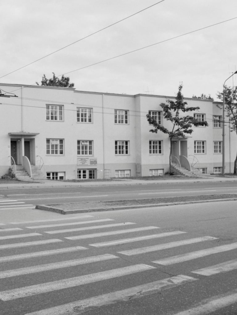 Antakalnio modernizmo kotedžai. M. Sakalausko nuotrauka iš centrinio archyvo