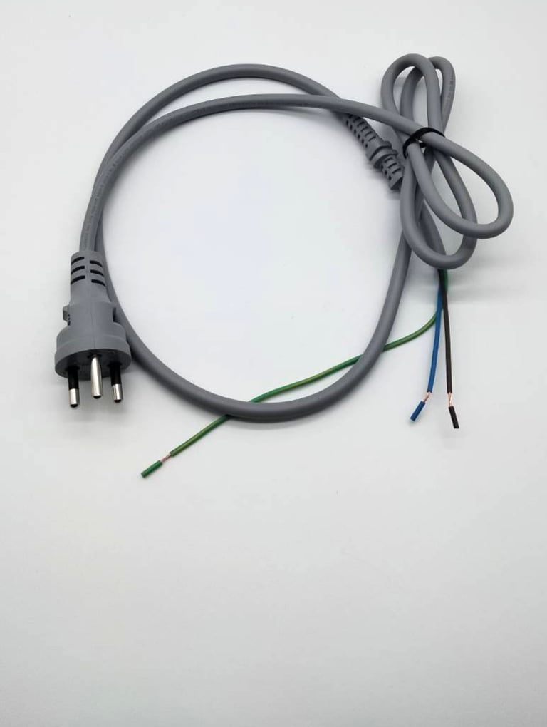 An example of 2-pin Thailand plug power cord, which comply to TISI standard, RoHS and ISO